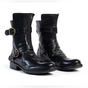 Fiorentini + Baker Black Leather Eternity 713 Boots from their “Icon Collection”
